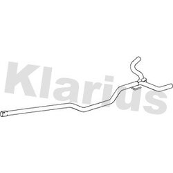 Exhaust Pipe KLARIUS GM528B OE Ref 13116172