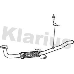 Exhaust Pipe KLARIUS GM529A OE Ref 55352870