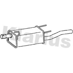Rear Muffler KLARIUS GM542E OE Ref 24401467