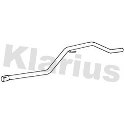 Exhaust Pipe KLARIUS GM573J OE Ref 13139038
