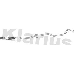 Exhaust Pipe KLARIUS GM582W OE Ref 13107608