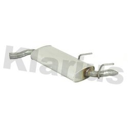 Rear Muffler KLARIUS GM584T OE Ref 13262062 KLARIUS