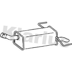 Rear Muffler KLARIUS GM590J OE Ref 5852467