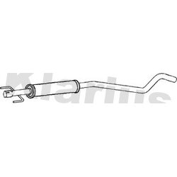 Centre Muffler KLARIUS GM592G OE Ref 13199465