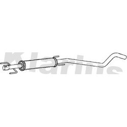 Centre Muffler KLARIUS GM604M OE Ref 13199464