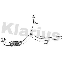 Exhaust Pipe KLARIUS GM634V OE Ref 5854448