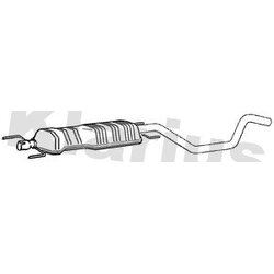 Centre Muffler KLARIUS GM641J OE Ref 13142086