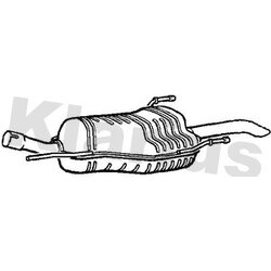 Rear Muffler KLARIUS GM642H OE Ref 5852439