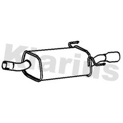 Rear Muffler KLARIUS GM651V OE Ref 5852468