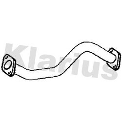 Exhaust Pipe KLARIUS GM679D OE Ref 93194217