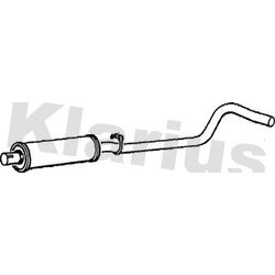 Centre Muffler KLARIUS GM6A OE Ref 852029