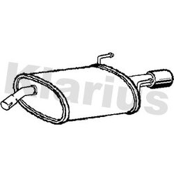 Rear Muffler KLARIUS GM709J OE Ref 13311852