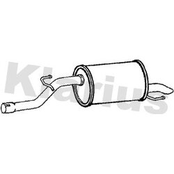 Rear Muffler KLARIUS GM734X OE Ref 13263393