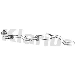 Centre Muffler KLARIUS GM742K OE Ref 95516036
