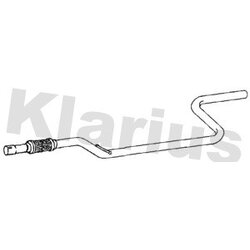 Exhaust Pipe KLARIUS GM744H OE Ref 95507080