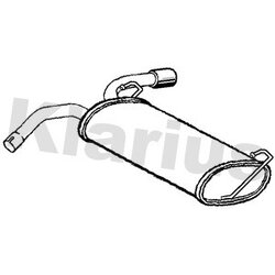 Rear Muffler KLARIUS GM770V OE Ref 95402898