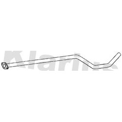 Exhaust Pipe KLARIUS GM778H OE Ref 863020