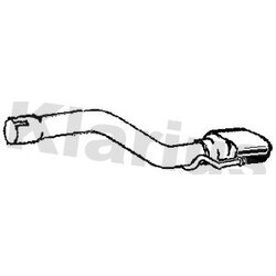 Exhaust Pipe KLARIUS GM793K OE Ref 13329572