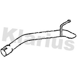 Exhaust Pipe KLARIUS GM796G OE Ref 13329582
