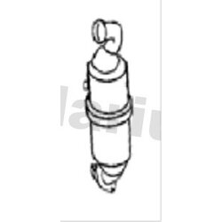 Exhaust Pipe KLARIUS GM866D OE Ref 854753