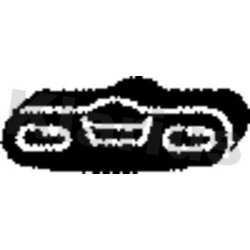 Muffler Bracket KLARIUS GMR52