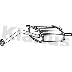 Rear Muffler KLARIUS HA238A OE Ref 18030ST3E60