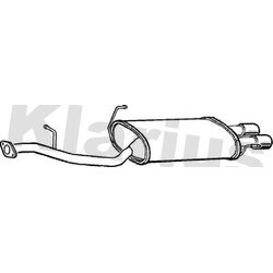 Rear Muffler KLARIUS HA245M OE Ref 18030SS0010