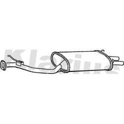 Rear Muffler KLARIUS HA260Q OE Ref 8671014737