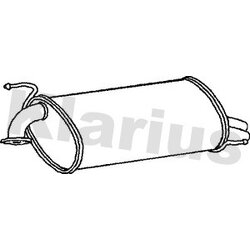 Rear Muffler KLARIUS HA290X OE Ref 18030S1AE02