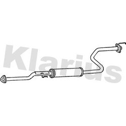 Centre Muffler KLARIUS HA301G OE Ref 18220S04E42
