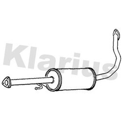 Centre Muffler KLARIUS HA311Q OE Ref 8671015286