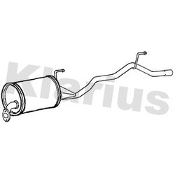 Rear Muffler KLARIUS HA318G OE Ref 18030S2HE10