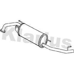 Rear Muffler KLARIUS HA367J OE Ref 18307SMTE03