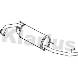 Rear Muffler KLARIUS HA372C OE Ref 18307SMRE01