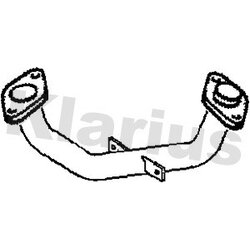Exhaust Pipe KLARIUS HA376W OE Ref 18210SMGE01