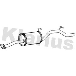 Rear Muffler KLARIUS HA391A OE Ref 18030S50E00