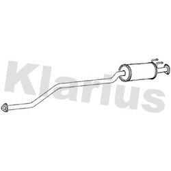 Centre Muffler KLARIUS HA414P OE Ref 18220S5AJ03