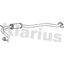 Centre Muffler KLARIUS HA415M OE Ref 18220SMGG11