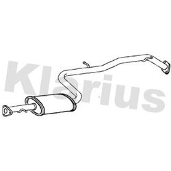 Centre Muffler KLARIUS HA417K OE Ref 18220TM8003