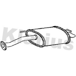 Rear Muffler KLARIUS HA460X OE Ref 18307SJF023