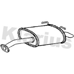 Rear Muffler KLARIUS HA464Q OE Ref 18307T1GE01