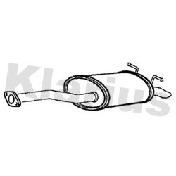 Rear Muffler KLARIUS HA468K OE Ref 18307T8KG51