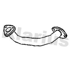 Exhaust Pipe KLARIUS HA491C OE Ref 18202T1VE01