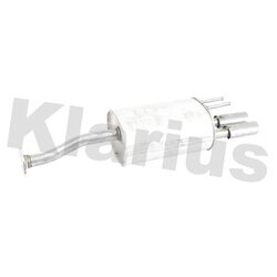 Rear Muffler KLARIUS HA497T OE Ref 18307SNBJ01 KLARIUS