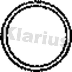 Exhaust Pipe Seal Ring KLARIUS HAG16