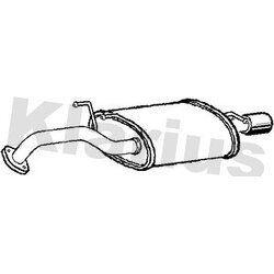 Rear Muffler KLARIUS HY101T OE Ref 2870027951