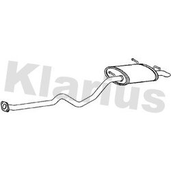 Rear Muffler KLARIUS HY107J OE Ref 2870026401
