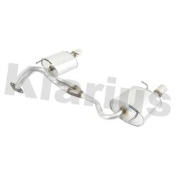 Rear Muffler KLARIUS HY133W OE Ref 287002C201 KLARIUS