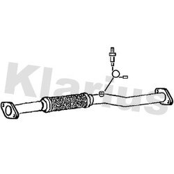 Exhaust Pipe KLARIUS HY138M OE Ref 286102D107