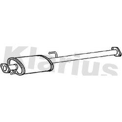 Centre Muffler KLARIUS HY188P OE Ref 286502E101